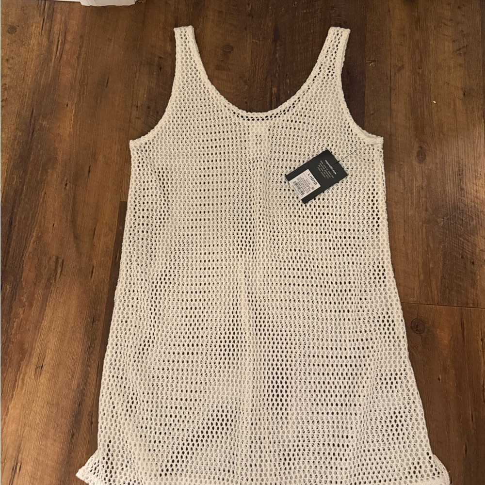 art class Cream Kids Swim Coverup